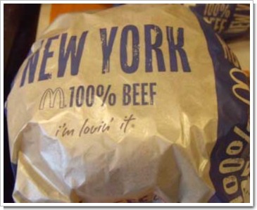 ニューヨークバーガー　開封前