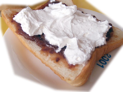 自作小倉トースト